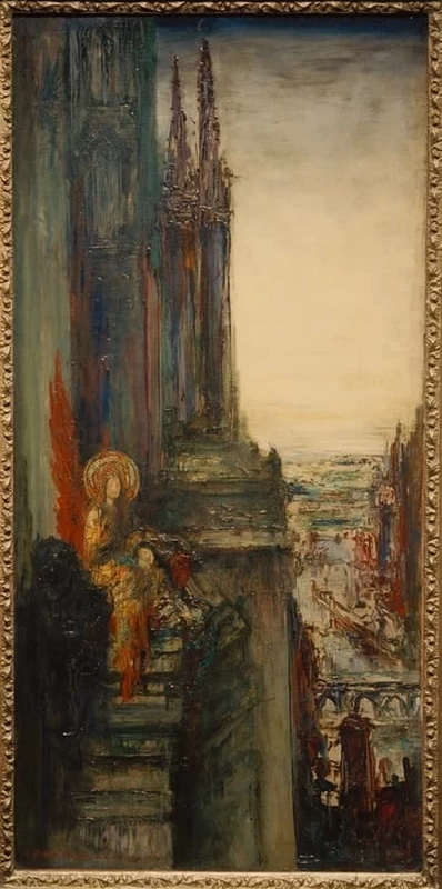 Gli angeli di Sodoma, 1885 - Musee Gustave Moreau, Paris